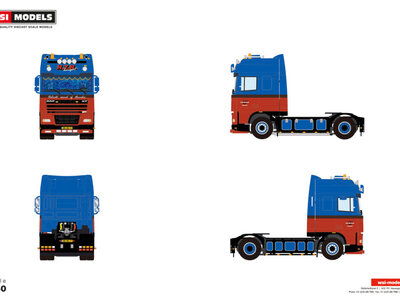 WSI WSI DAF 95XF space cab 4x2 H.T.H. TRANSPORT