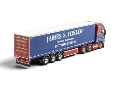 Tekno Tekno Volvo FH05 Globetrotter XL 6x2 with 3-axle tautliner JAMES S. HISLOP
