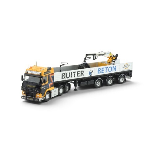 Tekno Tekno Volvo FH 6x2 with 3-axle bricktrailer GERBEN BUITER
