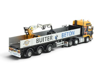 Tekno Tekno Volvo FH 6x2 with 3-axle bricktrailer GERBEN BUITER