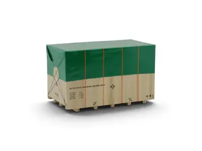 Tekno Tekno Wooden box / 130mm x 80mm x 70mm / 5 bars / tarp