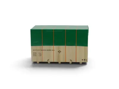 Tekno Tekno Wooden box / 130mm x 80mm x 70mm / 5 bars / tarp