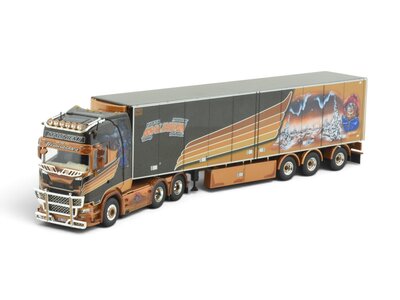 Tekno Tekno Scania Next Gen S-serie Highline met 3-assige koeloplegger MALINIEMI