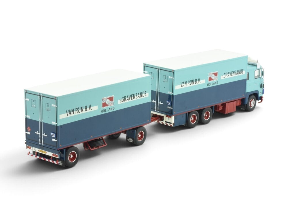 Tekno Tekno Scania 141 motorwagen met 2-assige aanhanger VAN RIJN