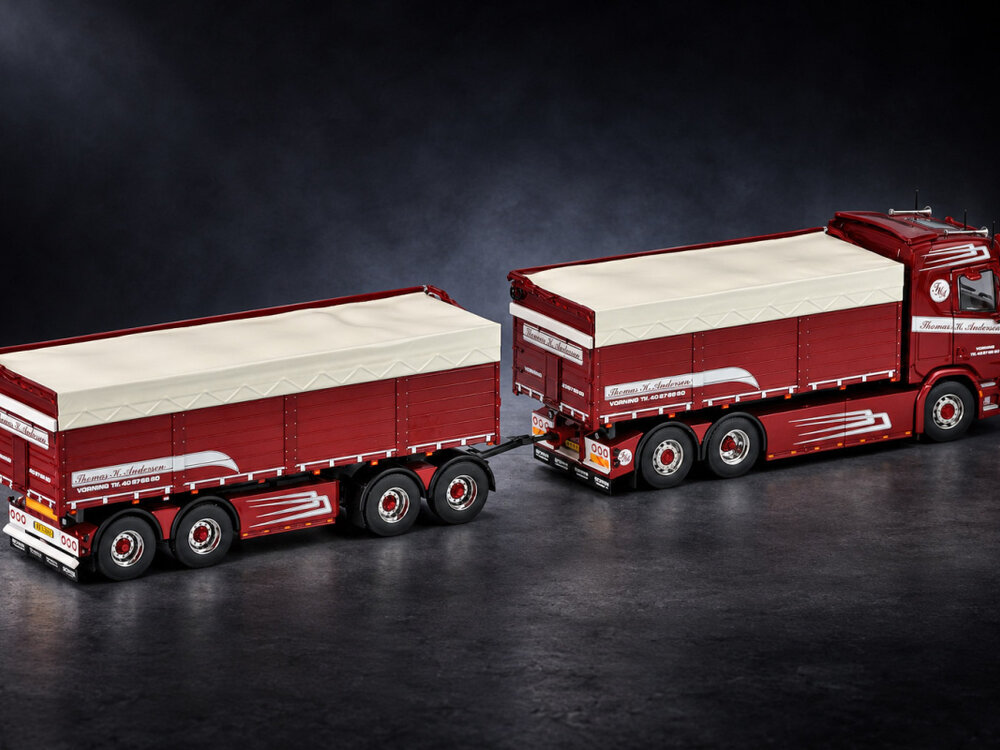 IMC IMC Scania R Highline 6x2 with 2-axle trailer and 2-axle dolly THOMAS K. ANDERSEN