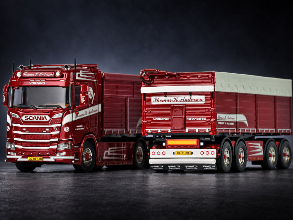 IMC IMC Scania R Highline 6x2 with 2-axle trailer and 2-axle dolly THOMAS K. ANDERSEN