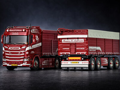 IMC IMC Scania R Highline 6x2 with 2-axle trailer and 2-axle dolly THOMAS K. ANDERSEN