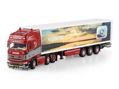 WSI WSI Scania R Highline 6x2 with 3-axle reefer trailer N.C. CHRISTENSEN & SONNER