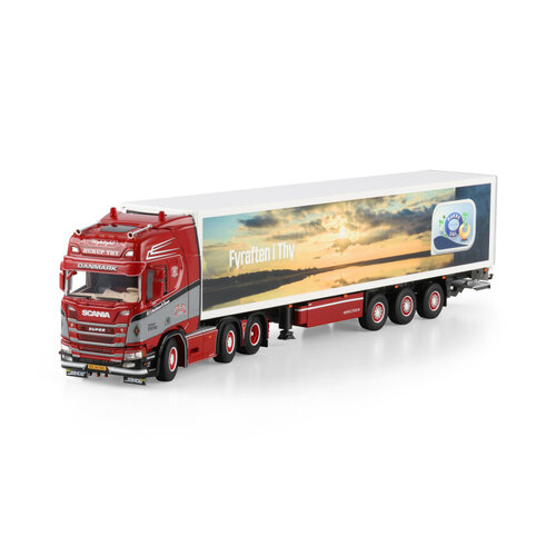 WSI WSI Scania R Highline 6x2 with 3-axle reefer trailer N.C. CHRISTENSEN & SONNER