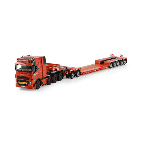 WSI WSI Volvo FH5 Globetrotter XL 8x4 with 5-axle lowloader + 2-axle dolly MARTLE