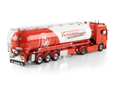 WSI WSI MAN TGX GX 4x2 with 3-axle tipper bulk trailer KNOSSALLA