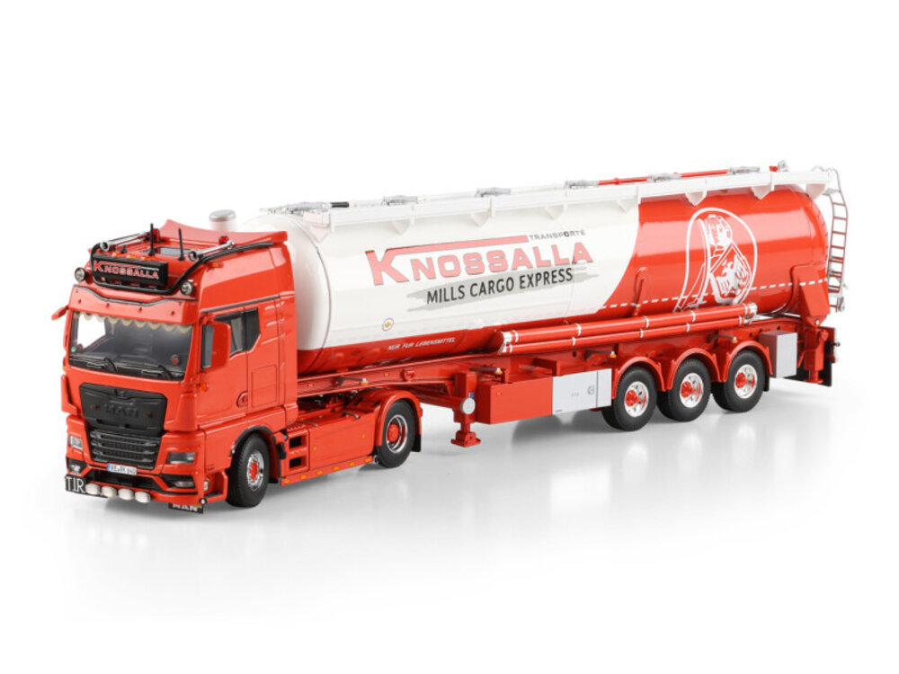 WSI WSI MAN TGX GX 4x2 with 3-axle tipper bulk trailer KNOSSALLA