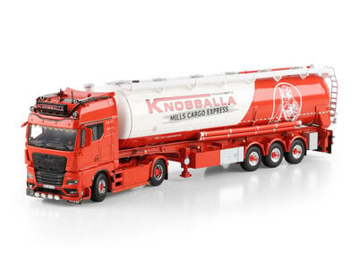 WSI WSI MAN TGX GX 4x2 with 3-axle tipper bulk trailer KNOSSALLA