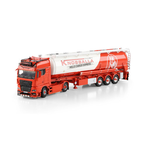 WSI WSI MAN TGX GX 4x2 with 3-axle tipper bulk trailer KNOSSALLA