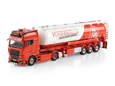 WSI WSI MAN TGX GX 4x2 with 3-axle tipper bulk trailer KNOSSALLA