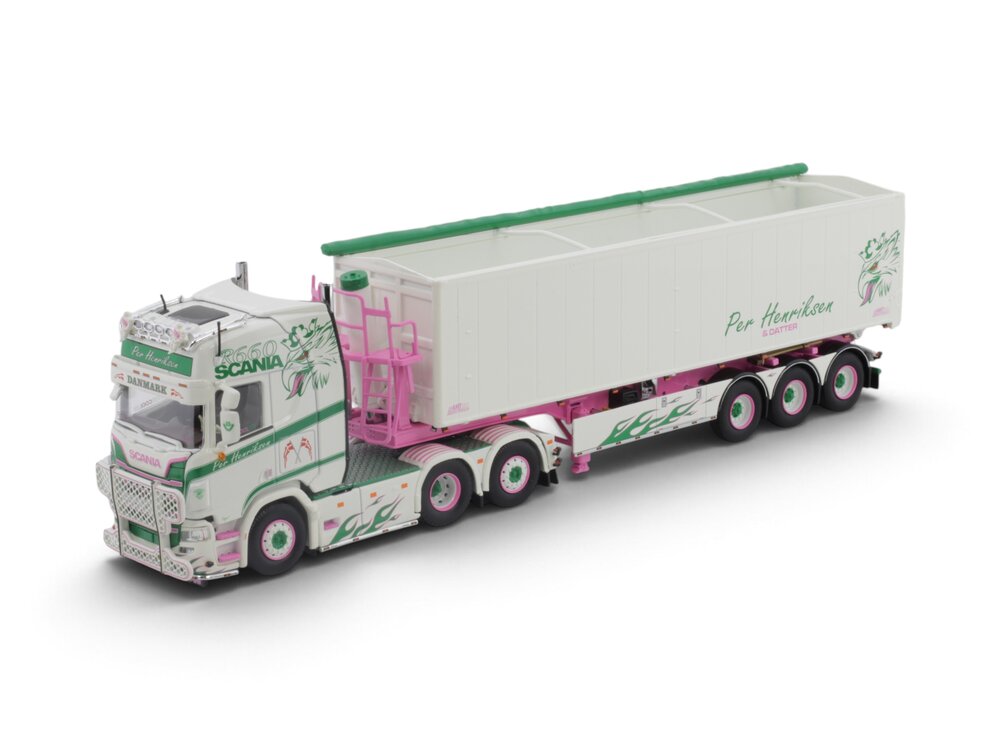 Tekno Tekno Scania Next Gen R-serie Highline 6x2 with 3-axle tipper trailer  PER HENRIKSEN
