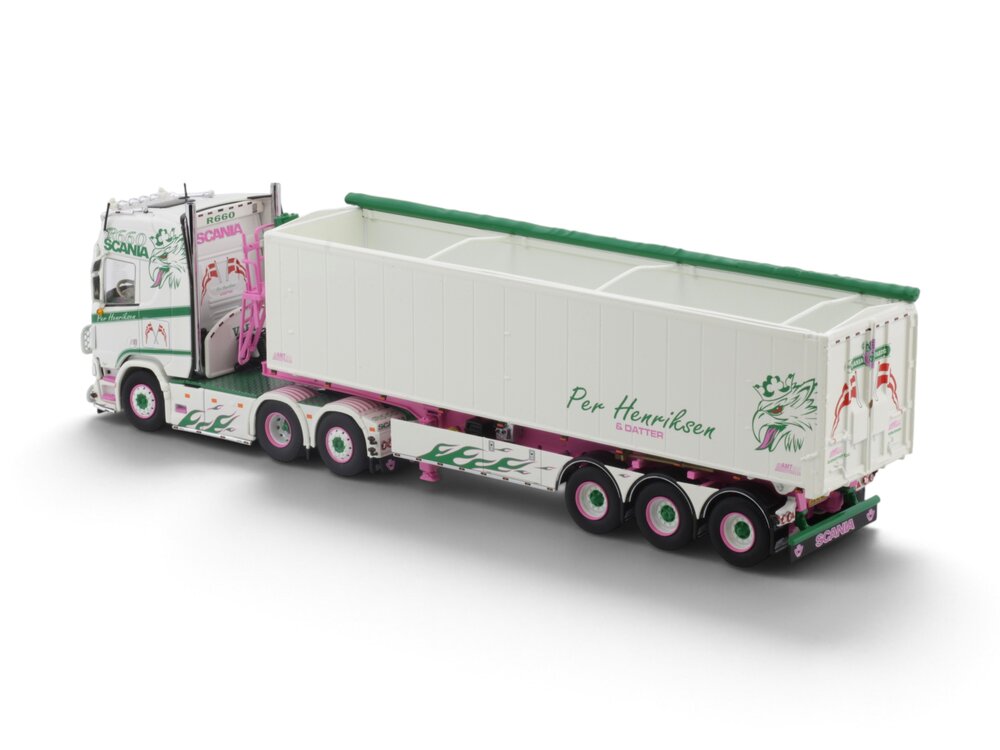 Tekno Tekno Scania Next Gen R-serie Highline 6x2 with 3-axle tipper trailer  PER HENRIKSEN