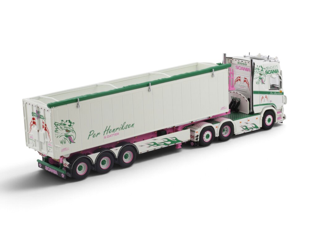 Tekno Tekno Scania Next Gen R-serie Highline 6x2 with 3-axle tipper trailer  PER HENRIKSEN