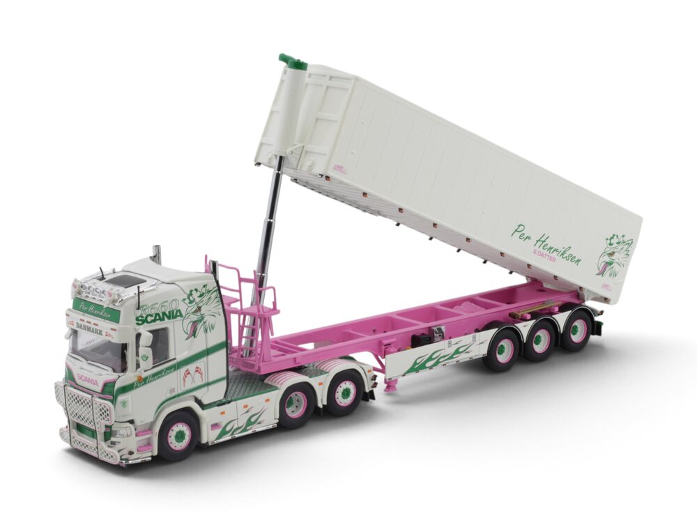 Tekno Tekno Scania Next Gen R-serie Highline 6x2 with 3-axle tipper trailer  PER HENRIKSEN