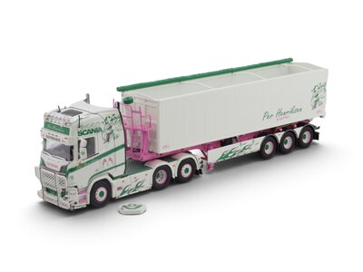 Tekno Tekno Scania Next Gen R-serie Highline 6x2 with 3-axle tipper trailer  PER HENRIKSEN
