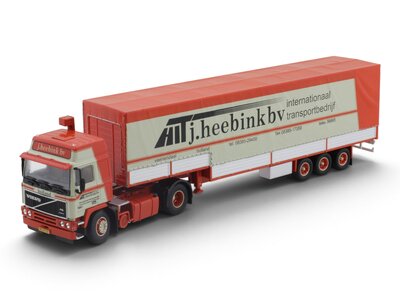 Tekno Tekno Volvo F10 Globetrotter 4x2 met 3-assige zwanenhals HEEBINK
