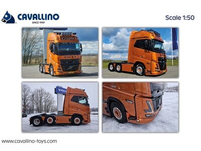 Cavallino Cavallino Volvo FH Aero Globetrotter XL 6x2 E.J. LUTH