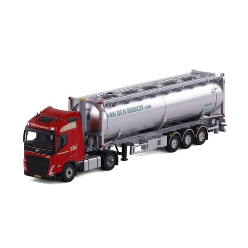 Cavallino Cavallino Volvo FH5 Globetrotter with 3-axle bulkcontainer trailer VAN DEN BOSCH