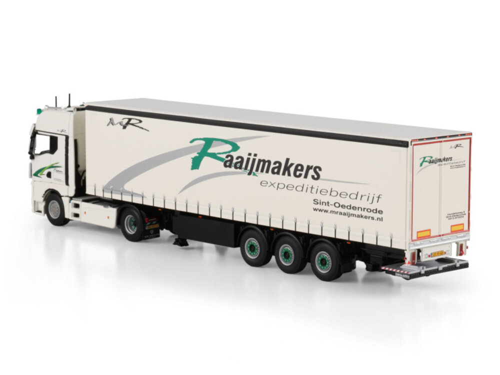 WSI WSI MAN TGX GX 4x2 with 3-axle curtainside trailer RAAIJMAKERS