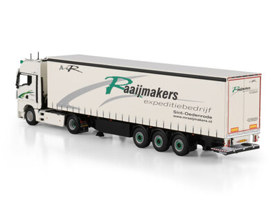 WSI WSI MAN TGX GX 4x2 with 3-axle curtainside trailer RAAIJMAKERS