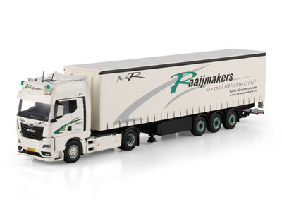 WSI WSI MAN TGX GX 4x2 with 3-axle curtainside trailer RAAIJMAKERS