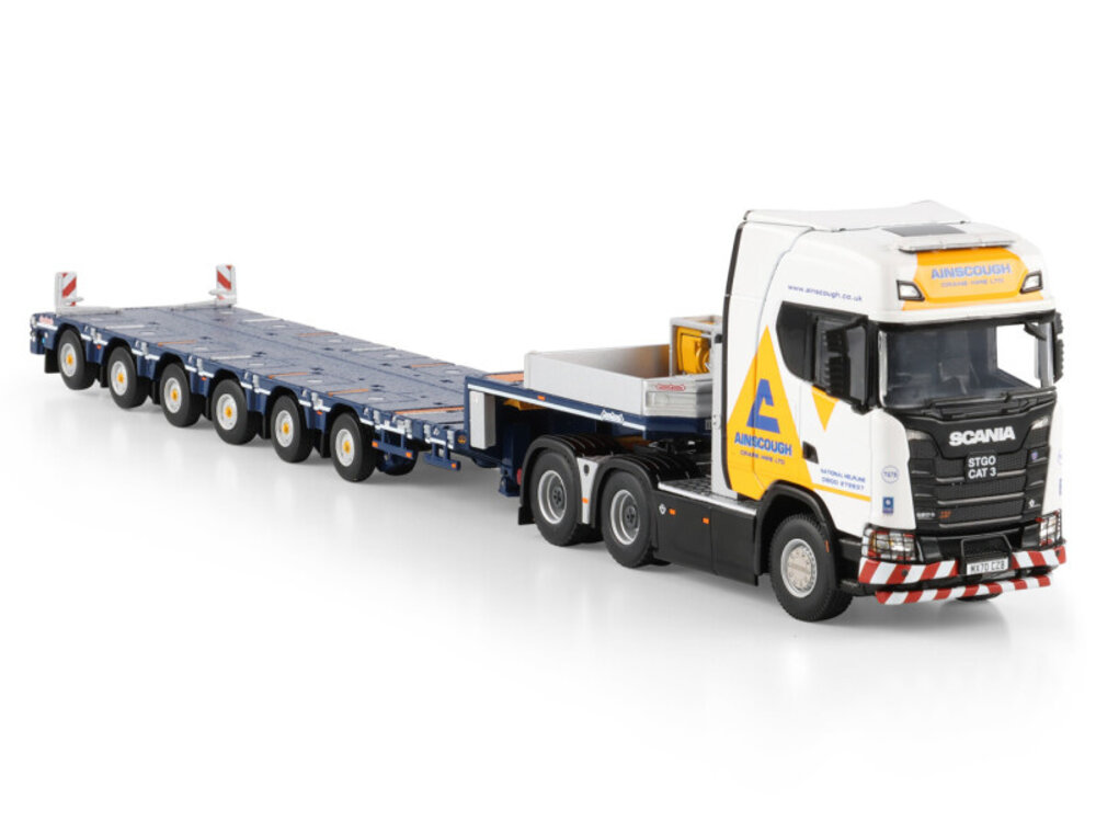 WSI WSI Scania S Highline 6x4 + 6-axle manoovr Nooteboom trailer AINSCOUGH CRANE HIRE