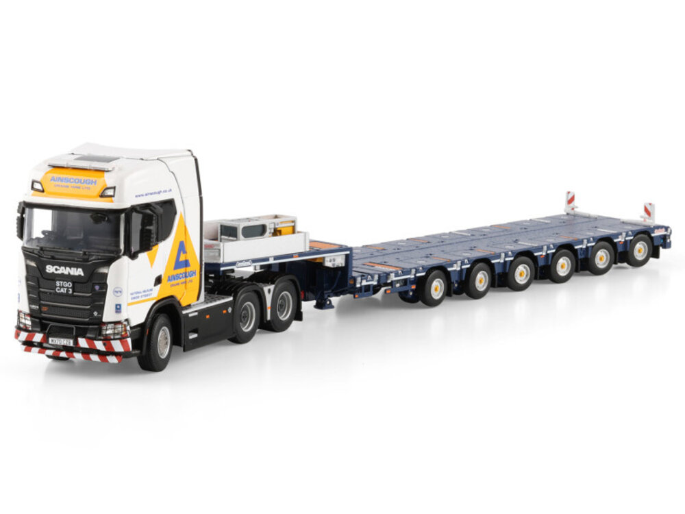 WSI WSI Scania S Highline 6x4 + 6-axle manoovr Nooteboom trailer AINSCOUGH CRANE HIRE