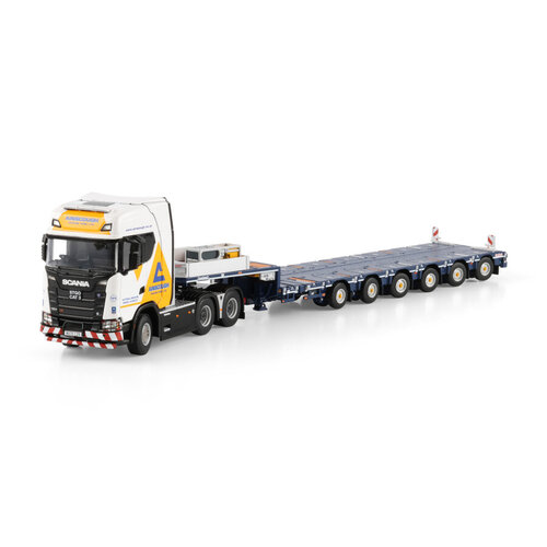 WSI WSI Scania S Highline 6x4 + 6-axle manoovr Nooteboom trailer AINSCOUGH CRANE HIRE