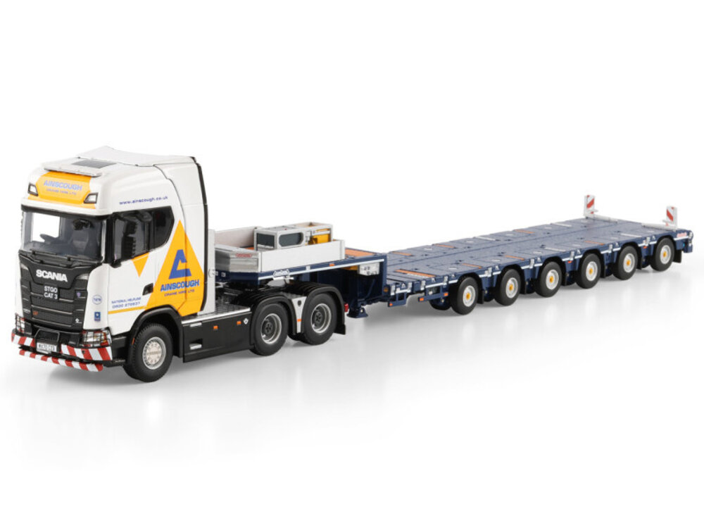WSI WSI Scania S Highline 6x4 + 6-axle manoovr Nooteboom trailer AINSCOUGH CRANE HIRE