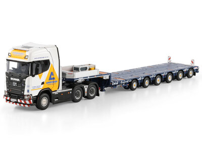 WSI WSI Scania S Highline 6x4 + 6-axle manoovr Nooteboom trailer AINSCOUGH CRANE HIRE