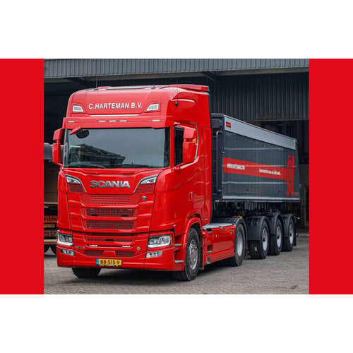 WSI WSI Scania S Highline 4x2 met 3-assige tipper trailer C. HARTEMAN B.V.