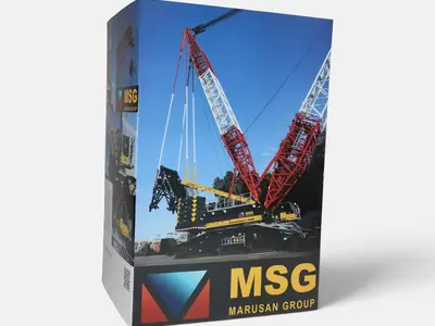 NZG NZG Liebherr LR1700  crawler crane MARUSAN