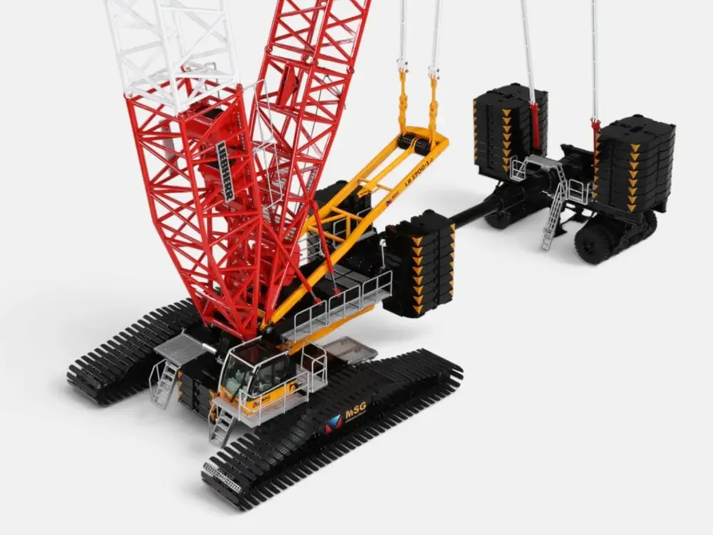 NZG NZG Liebherr LR1700  crawler crane MARUSAN