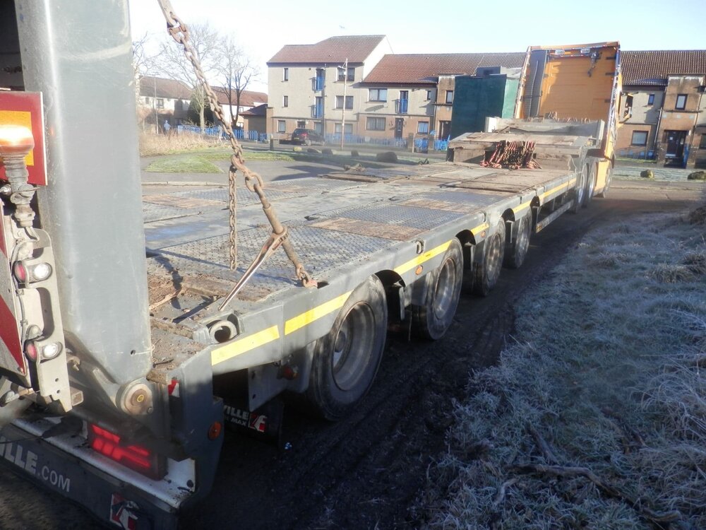 WSI WSI Volvo FH05 6x2 + 4-axle lowbed trailer K.T.  MONTGOMERY SCOTLAND
