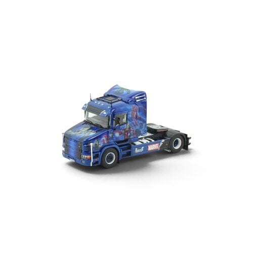 Tekno Tekno Scania 4-serie Torpedo 4x2 GARAGE DU MIDI "SUPERHEROES"