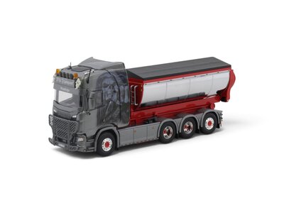 Tekno Tekno Scania Next Gen R-Highline 8x4 haakarm met asfaltcontainer THIZ