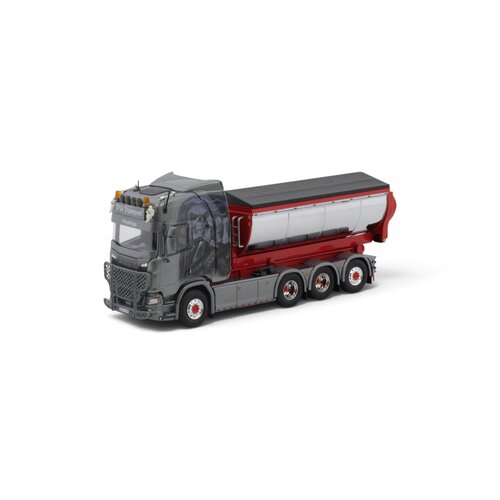 Tekno Tekno Scania Next Gen R-Highline 8x4 haakarm met asfaltcontainer THIZ