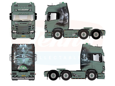 Tekno Tekno Scania NGR Highline 6x2 HALLENGREEN