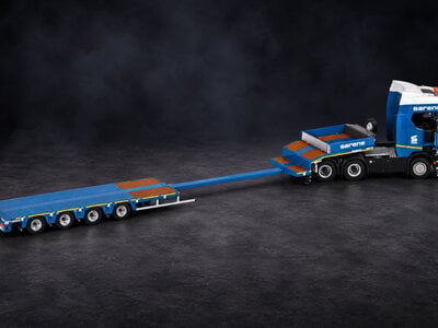 IMC IMC Scania XT 6x4 with KNT MCOS 4-axle lowloader SARENS