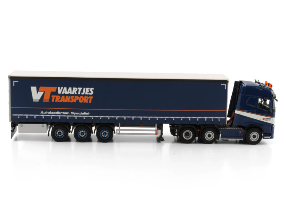 WSI WSI Volvo FH4 Globetrotter 6x2 with 3-axle curtainside trailer VAARTJES TRANSPORT