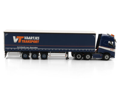 WSI WSI Volvo FH4 Globetrotter 6x2 with 3-axle curtainside trailer VAARTJES TRANSPORT