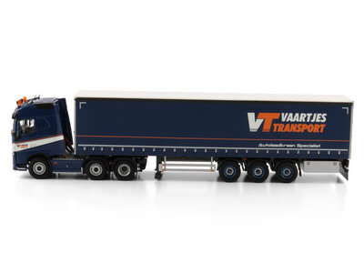 WSI WSI Volvo FH4 Globetrotter 6x2 with 3-axle curtainside trailer VAARTJES TRANSPORT