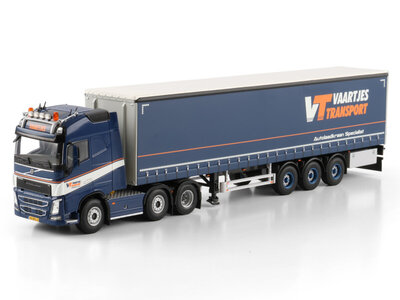 WSI WSI Volvo FH4 Globetrotter 6x2 with 3-axle curtainside trailer VAARTJES TRANSPORT