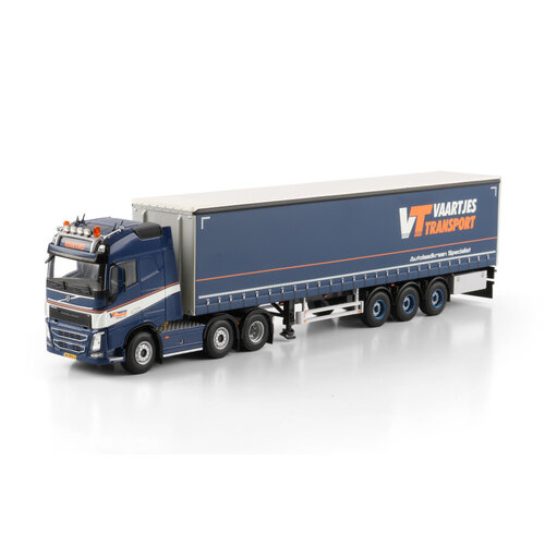 WSI WSI Volvo FH4 Globetrotter 6x2 with 3-axle curtainside trailer VAARTJES TRANSPORT