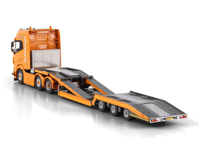 WSI WSI DAF XG+ 6X2 with 3-axle truck transporter CLEANMAT TRUCKS